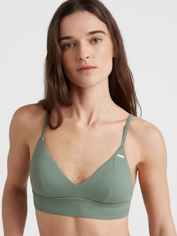 O'NEILL Bustier Góra bikini 'Wave' w kolorze zielony: przód