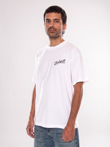 Carhartt WIP Shirt 'S/S PUP T-SHIRT' in Wit: voorkant