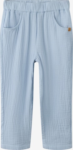 Lil'Atelier Regular Broek in Blauw: voorkant