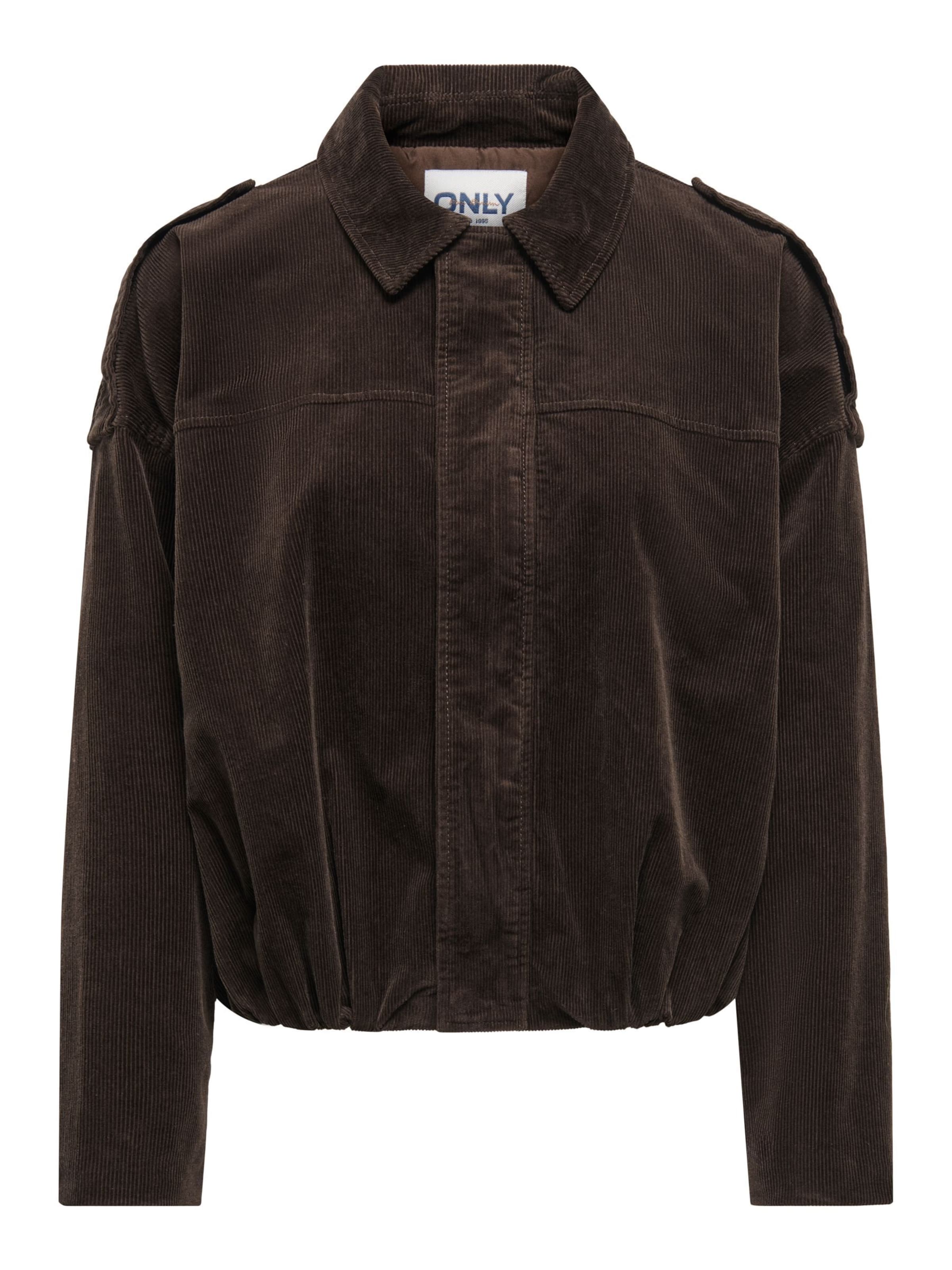 ONLY - Chaqueta de entretiempo 'ONLMOON-FLORA' en marrón: frente
