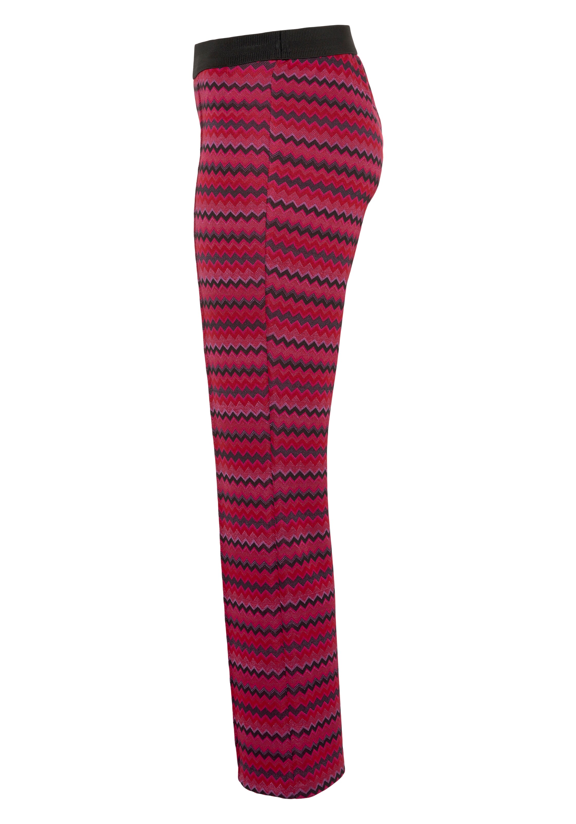 STEHMANN Flared Pants in Red