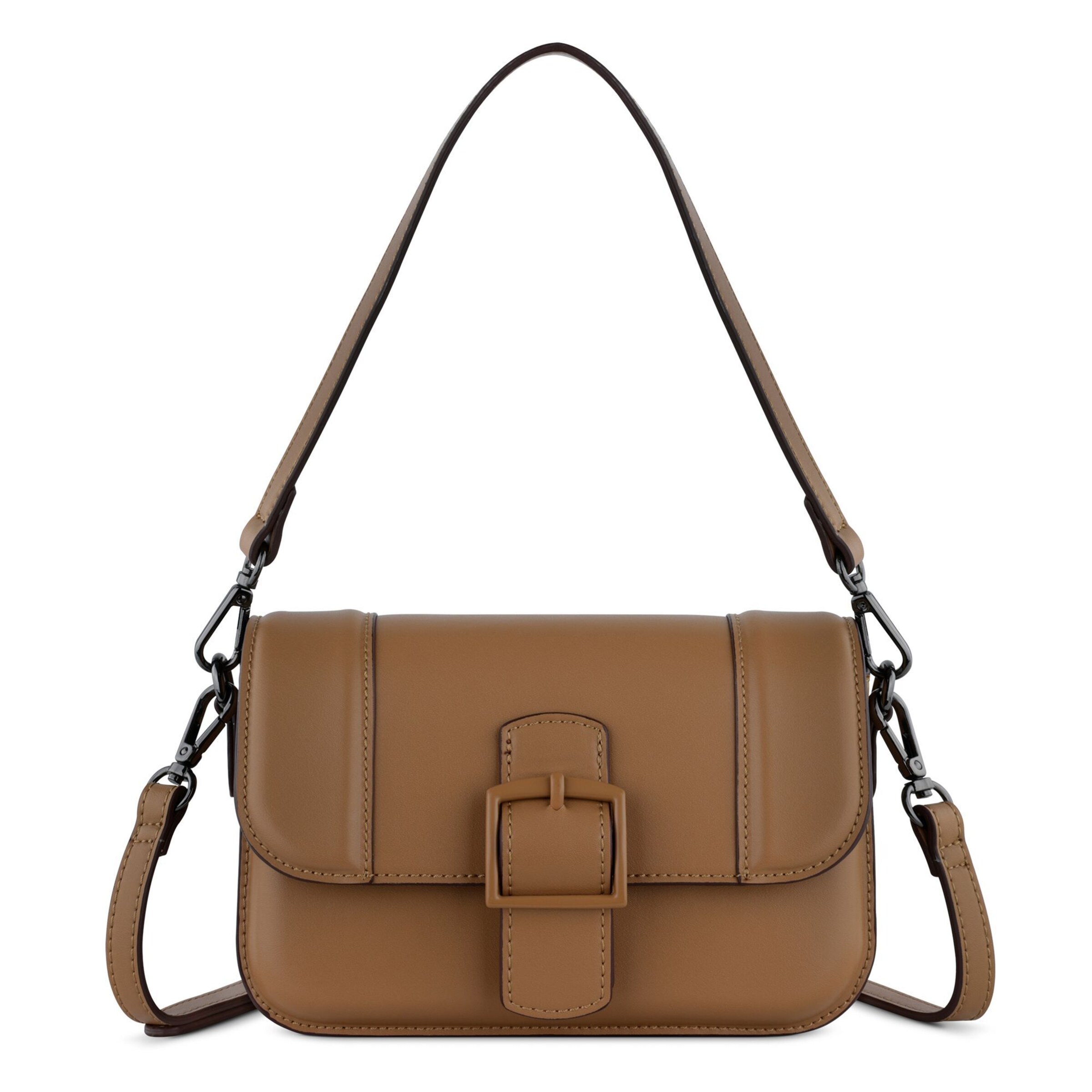 Sac bandoulière 'ZIta' bugatti en marron : devant