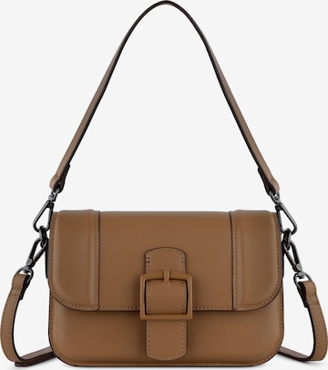 Sac bandoulière 'ZIta' bugatti en marron : devant