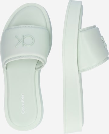 Calvin Klein Pantolette i grön