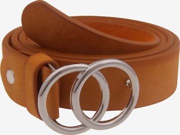 Leslii Belt in Brown: front