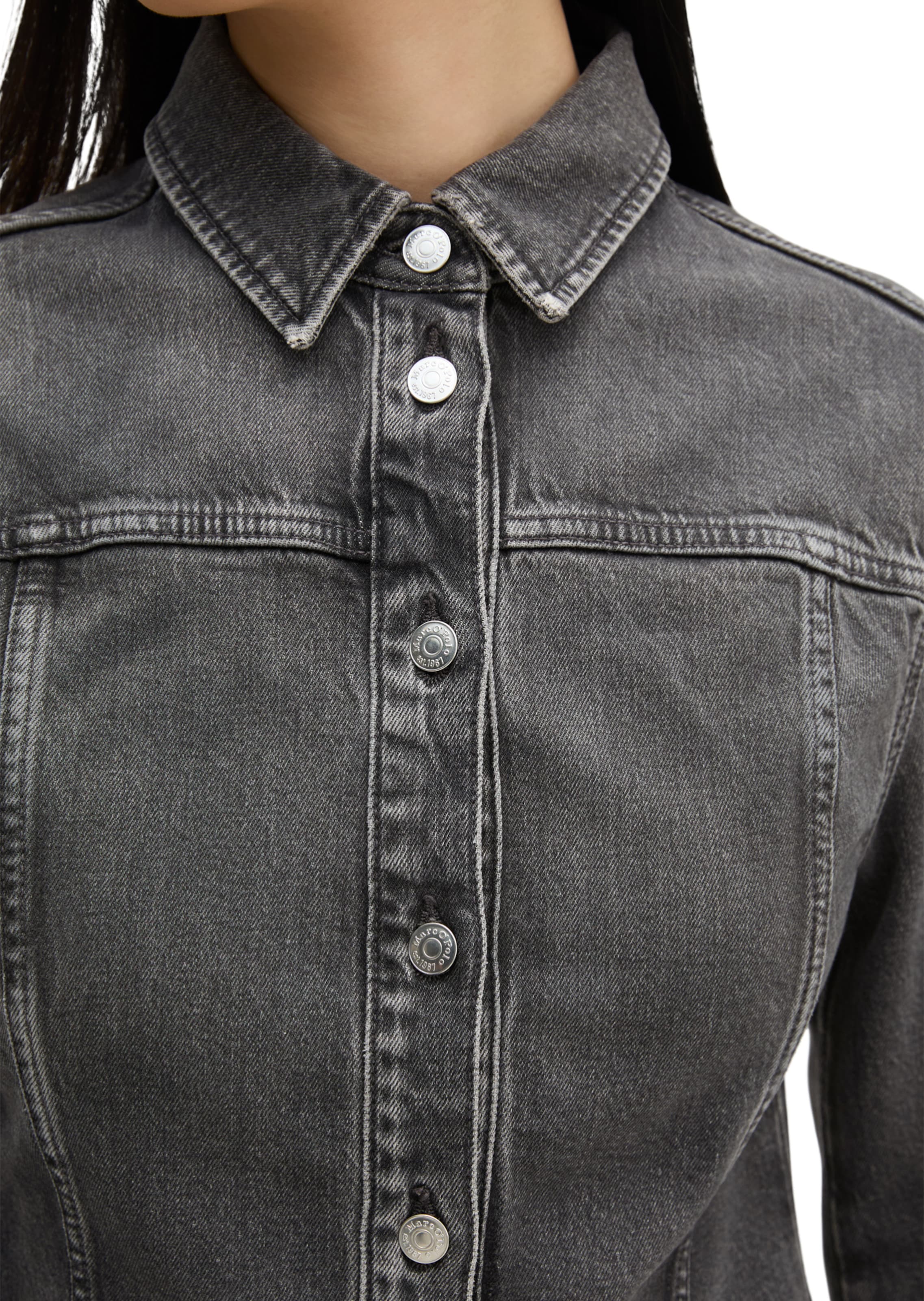 Marc O'Polo Blouse in Grey