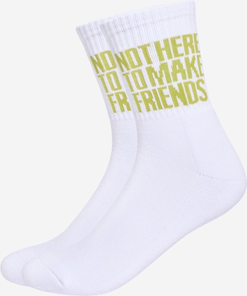 UNFOLLOWED x ABOUT YOU Ponožky 'FOCUS' – zelená: přední strana