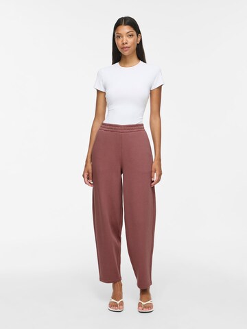 VILA - Barrel Pantalón 'VIVera' en marrón