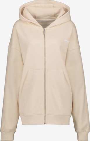 Alife and Kickin Sweatjacke in Beige: predná strana