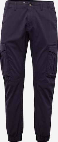 Pantaloni cargo di QS in blu: frontale