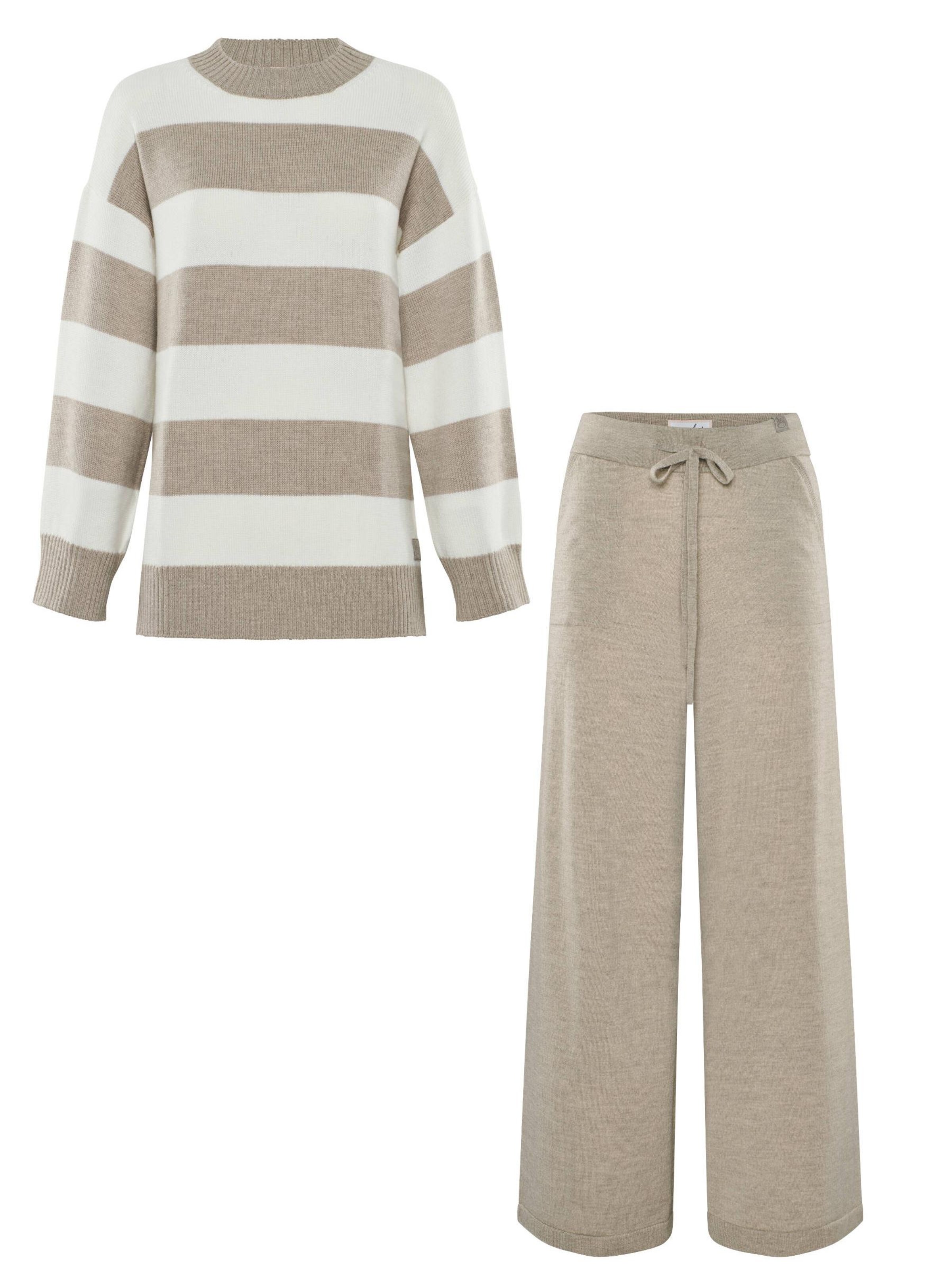 Abito da casa 'LOUNGEWEAR SET  - Pullover Felia & Pants Frida' di YOU LOOK PERFECT in grigio: frontale