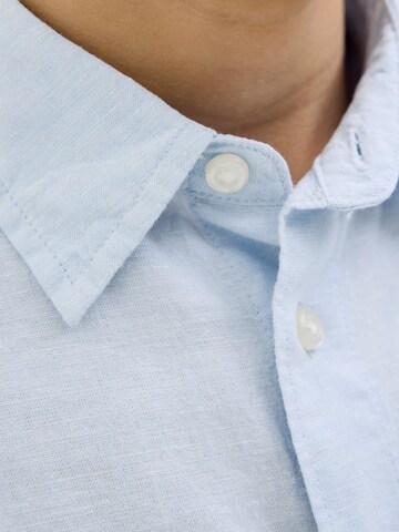 Jack & Jones Junior Regular fit Overhemd in Blauw