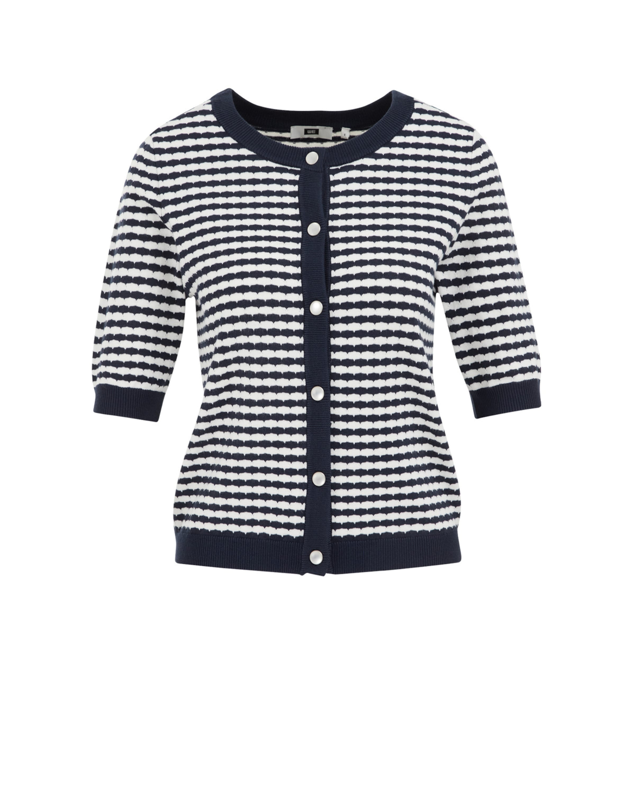 zils WE Fashion Adīta jaka: no priekšpuses