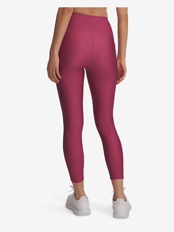 UNDER ARMOUR Skinny Sports trousers in Red