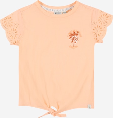 GARCIA قميص بلون برتقالي: الأمام
