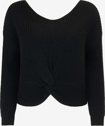 Elara Pullover in Schwarz: Vorderseite