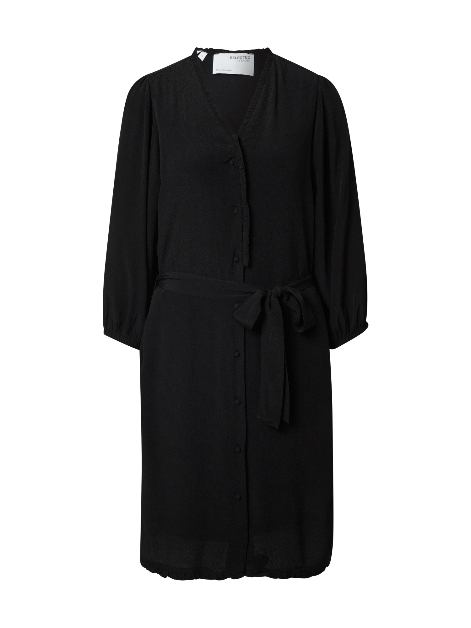 Odzież vLGsr SELECTED FEMME Sukienka w kolorze Czarnym 
