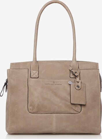 Castelijn & Beerens Schultertasche 'Carisma ' in Beige: predná strana