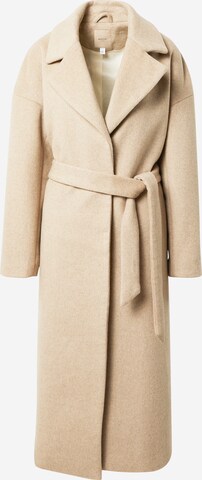 VILA Between-seasons coat 'BETA' in Beige: front