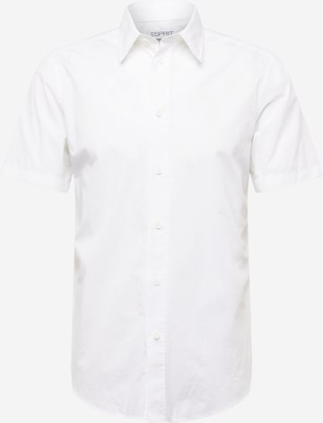 ESPRIT - Regular Fit Camisa em branco: frente