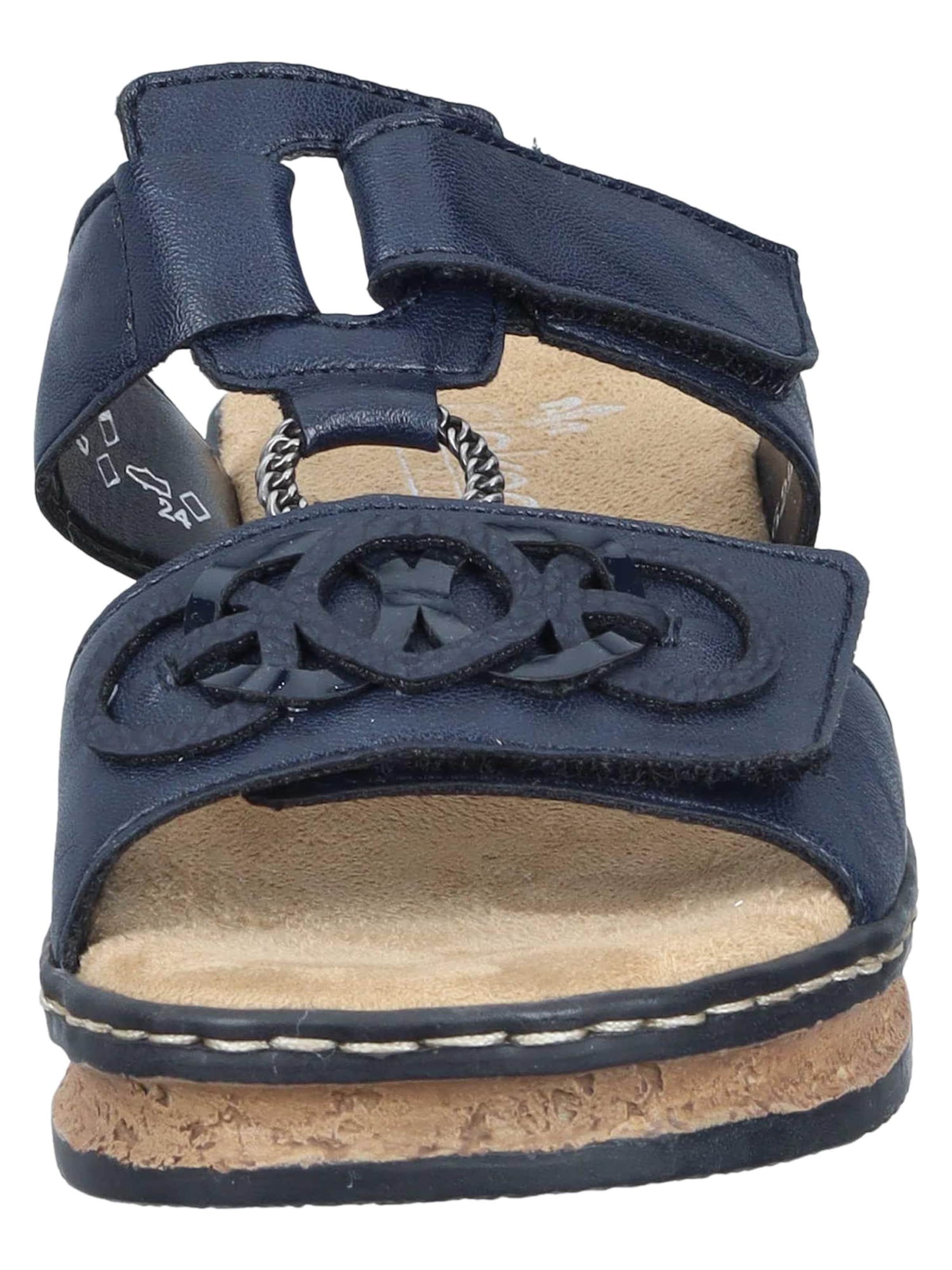 Rieker Mule 'Open Teen' in Blue