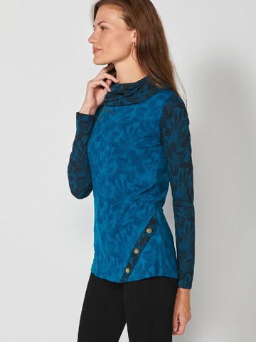 KOROSHI Shirt in Blauw