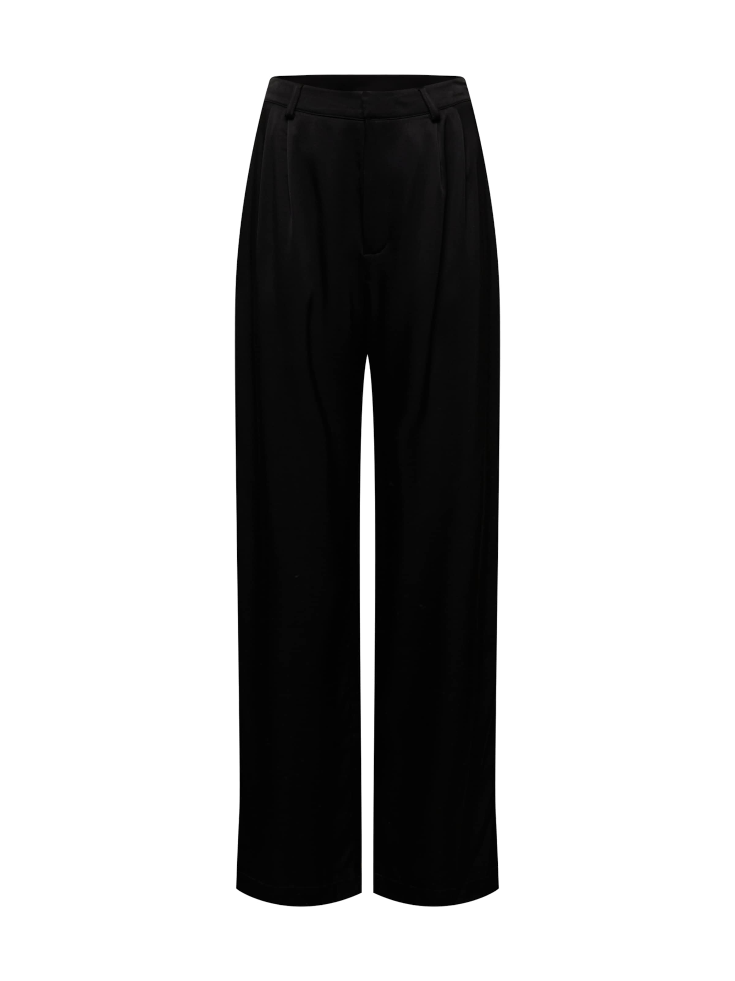 A LOT LESS Loose fit Pants 'Eve' in Black: front