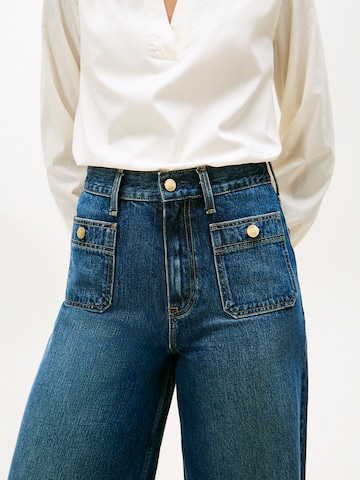 TOMMY HILFIGER Szeroka nogawka Jeansy 'MINE 70'S' w kolorze niebieski