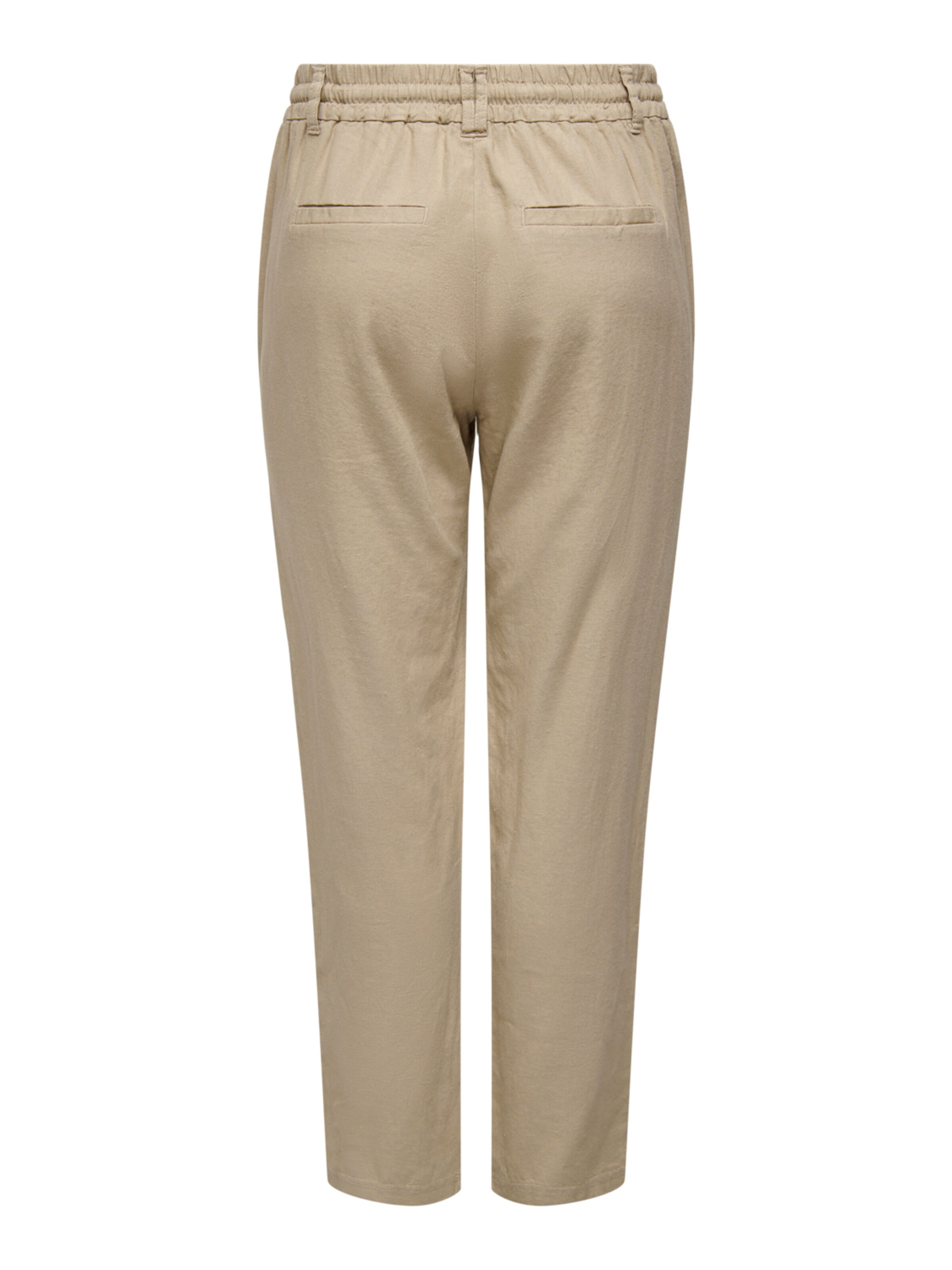 ONLY Tapered Pants 'Onlcaro-Poptrash' in Beige