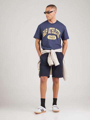 BOSS Tapered Chino trousers 'DS-1-S' in Blue