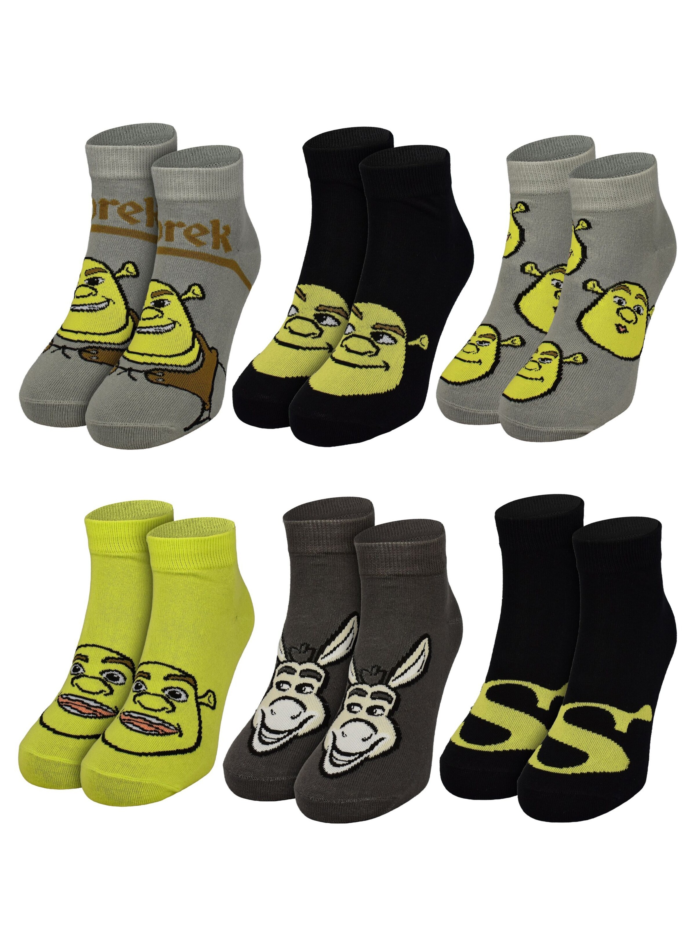 United Labels Socks 'Adventskalender Shrek - Der tollkühne Held' in Mixed colours