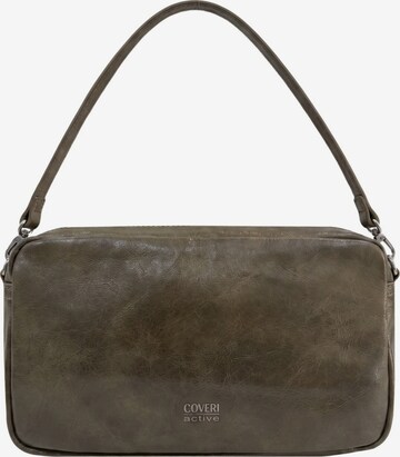 Borsa a spalla di Coveri in grigio: frontale