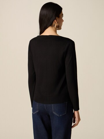 Pullover di oltre in nero