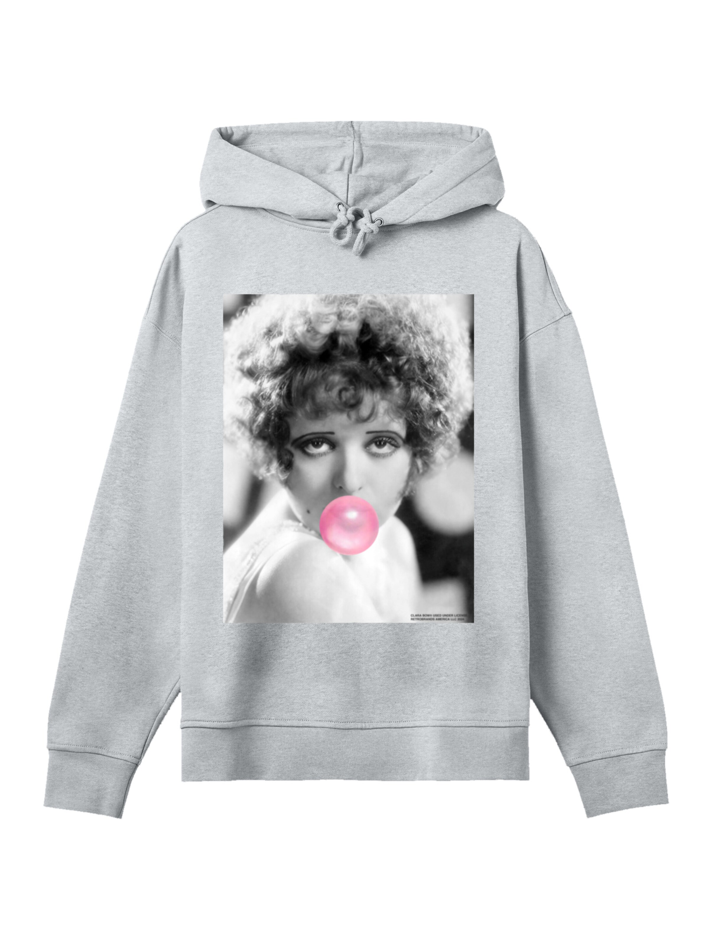 Sweat-shirt F4NT4STIC en gris : devant