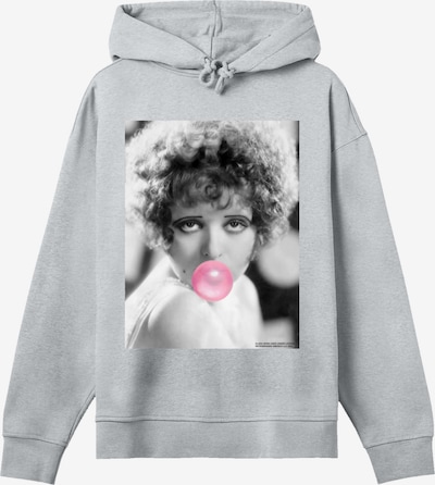 F4NT4STIC Hoodie in grau / schwarz, Produktansicht