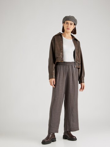 Wide Leg Pantalon 'TOKYO' ONLY en gris