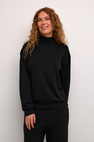 Kaffe Sweatshirt 'KA Annika' in Black: front