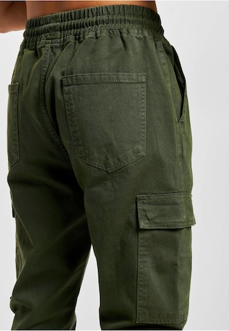 Loosefit Jeans cargo DEF en vert