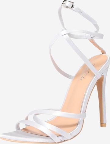 Chi Chi London Sandal i silver: framsida