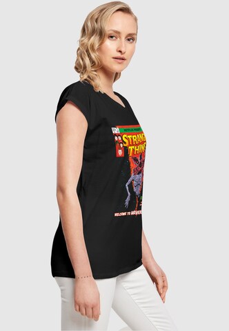 ABSOLUTE CULT T-Shirt 'Stranger Things - Comic Cover' in Schwarz