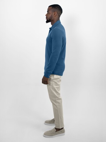 Vercate Shirt 'No. 10' in Blau