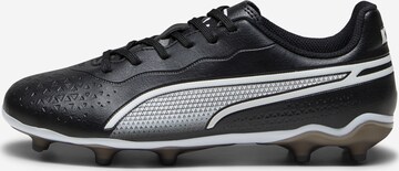 PUMA Athletic Shoes 'KING MATCH FG/AG' in Black: front