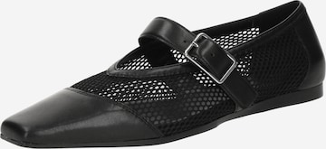 juoda VAGABOND SHOEMAKERS Balerinos su dirželiais 'WIOLETTA': priekis