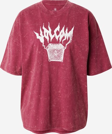 T-shirt 'Trip' Volcom en rouge : devant