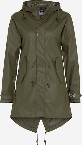 BMS Funktionsmantel 'HafenCity' in Grün: Vorderseite