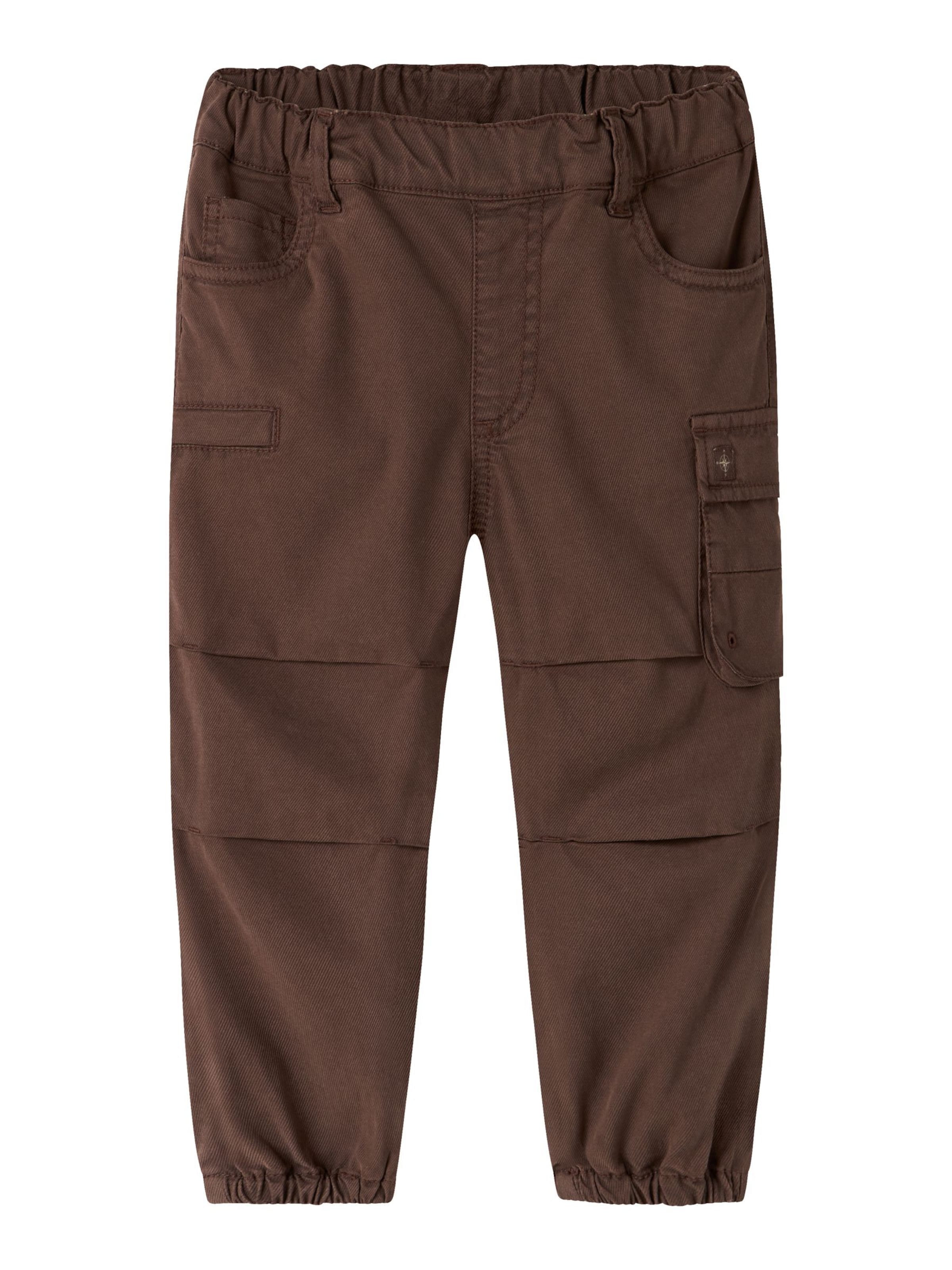 Tapered Pantaloni di NAME IT in marrone: frontale
