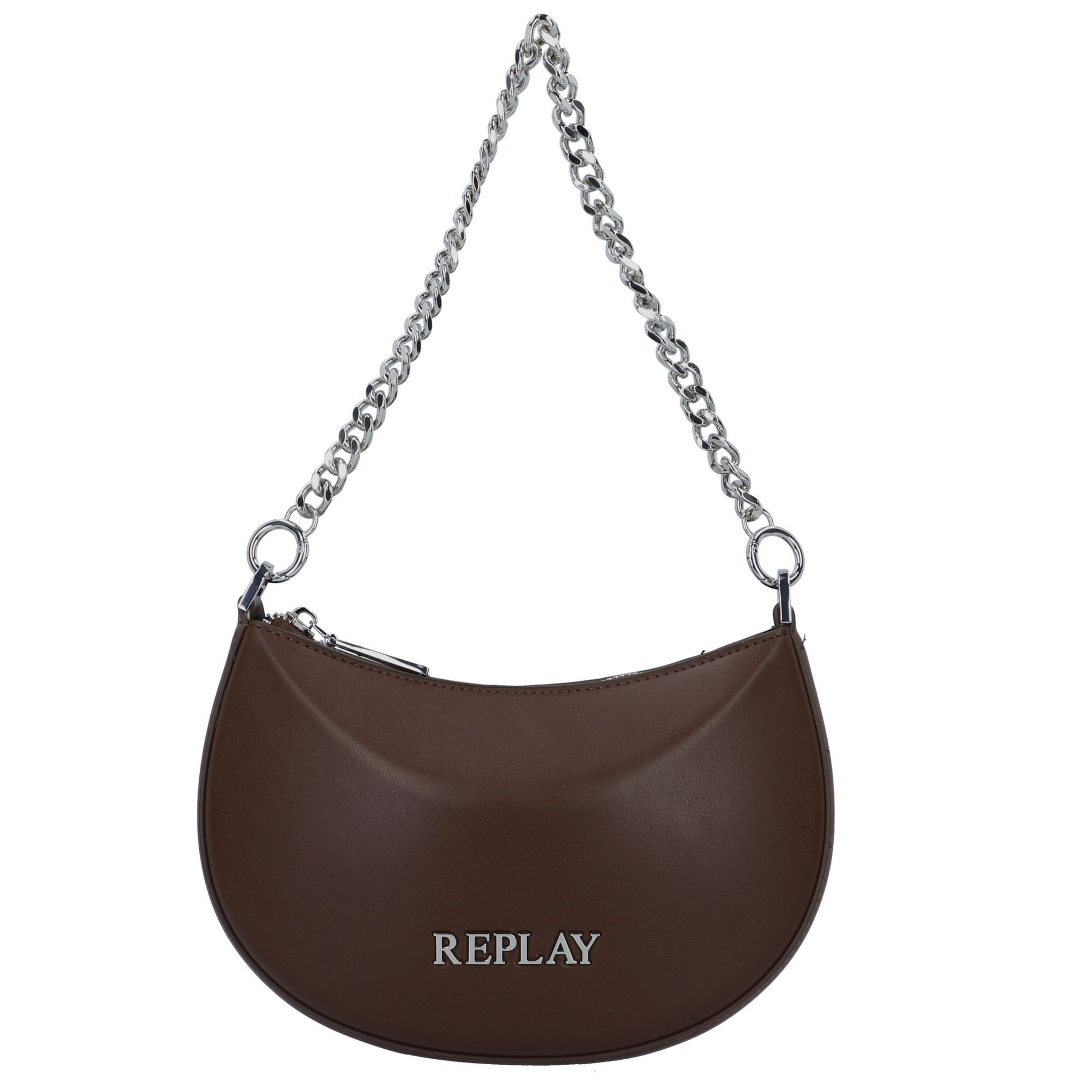 Borsa a spalla di REPLAY in marrone
