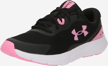 UNDER ARMOUR Athletic Shoes 'Surge 3' in Black: front