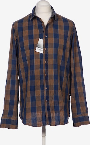 Engbers Button Up Shirt in L in Brown: front