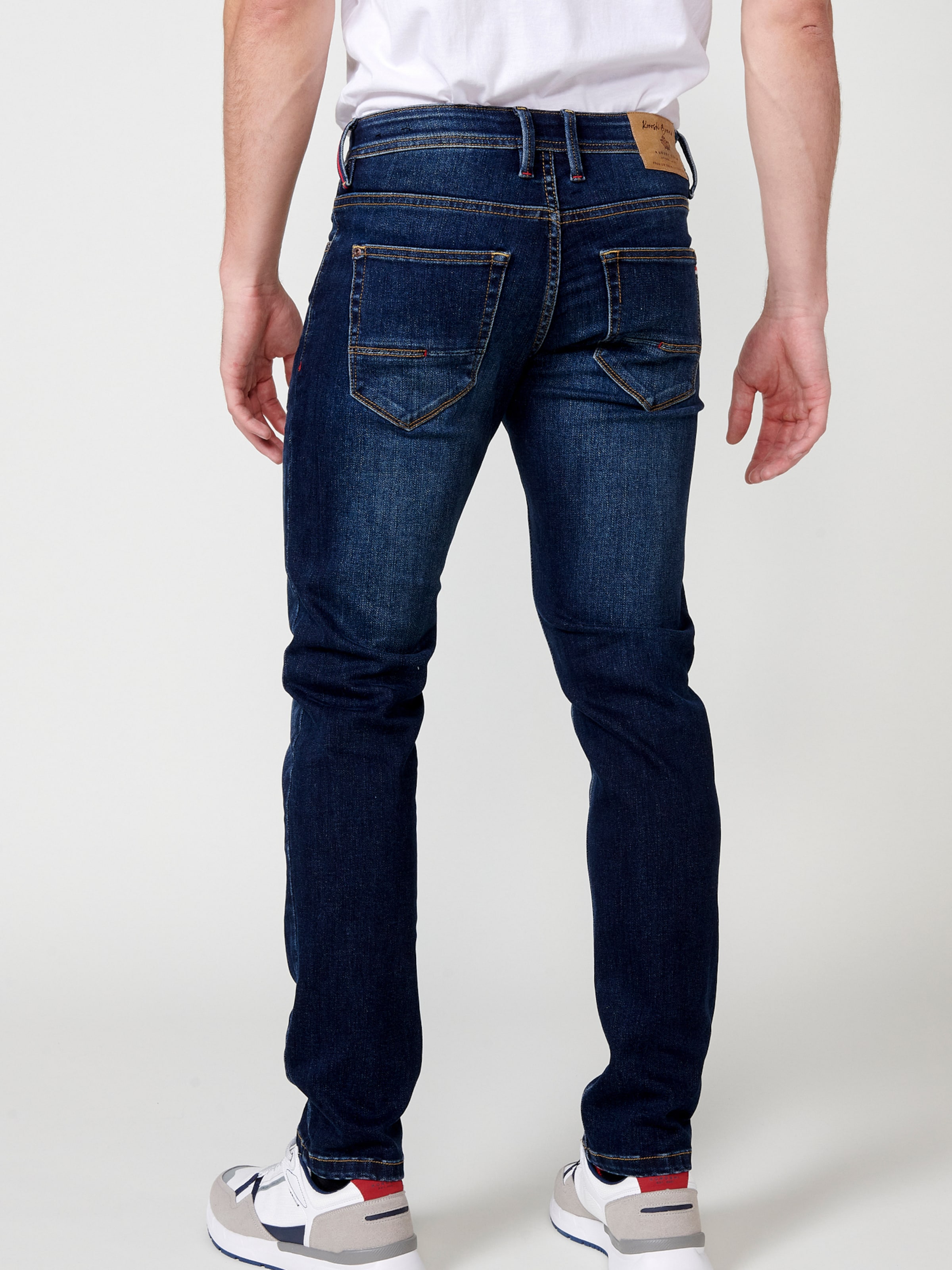 KOROSHI Regular Jeans in Blau